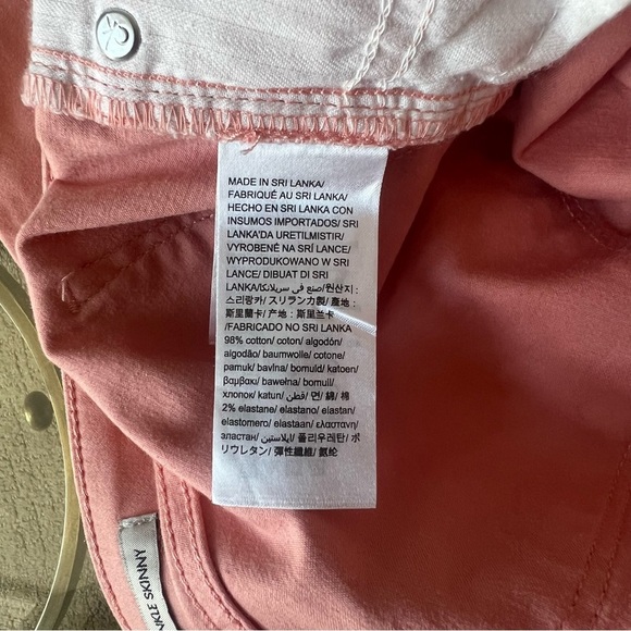 Calvin Klein Jeans Peach Skinny Ankle Women's Jeans - Picture 9 of 12